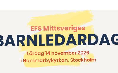 Barnledarträning 14 nov 2026