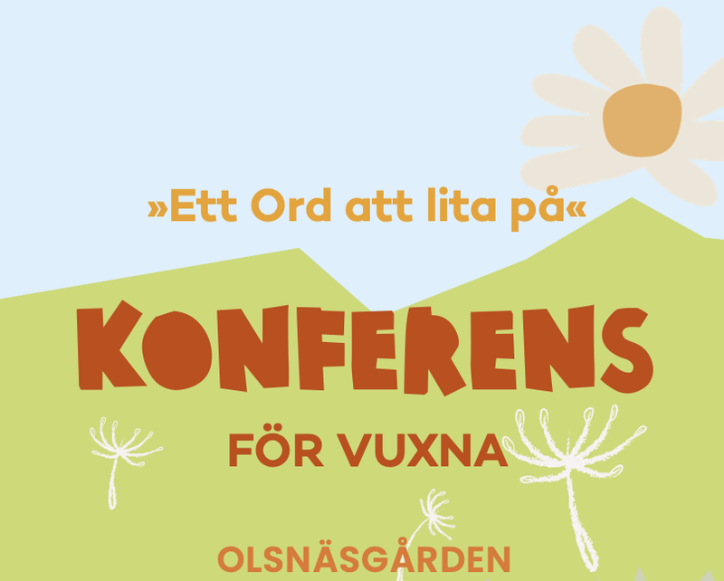 Konferens för vuxna 29/6-1/7